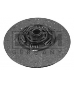 KM Germany - 0690093 - Ведомый диск сцепления mercedes actros  axor  bm 3